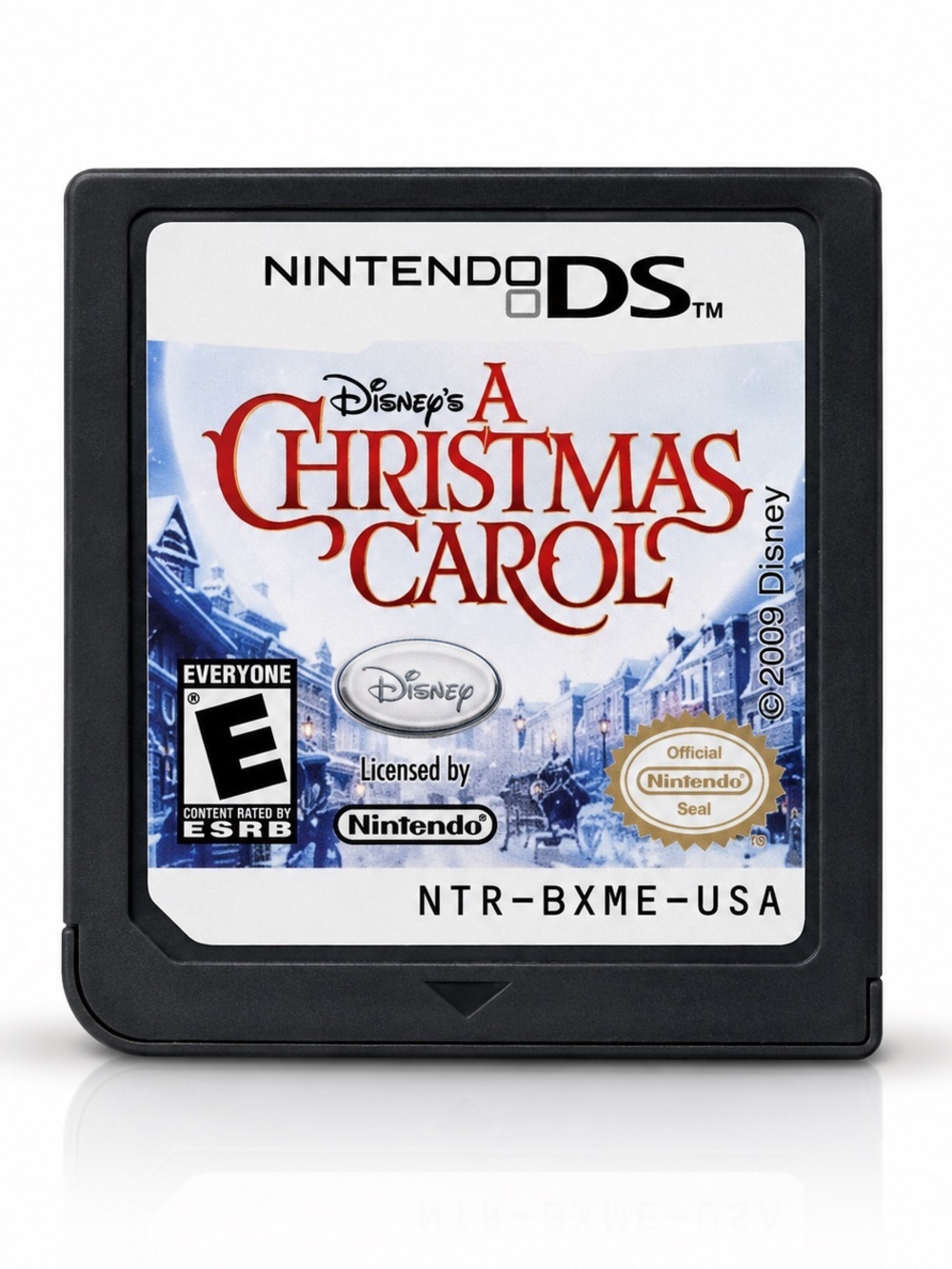 Nintendo DS Disney's A Christmas Carol Game Card - Black & White